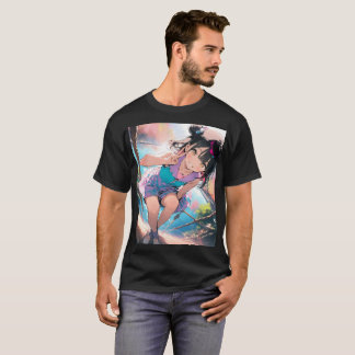 T-shirt Souriez sur le pont Sunlit