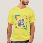 T-shirt "Souriez toujours présents : Portez le bonheur" (Devant)