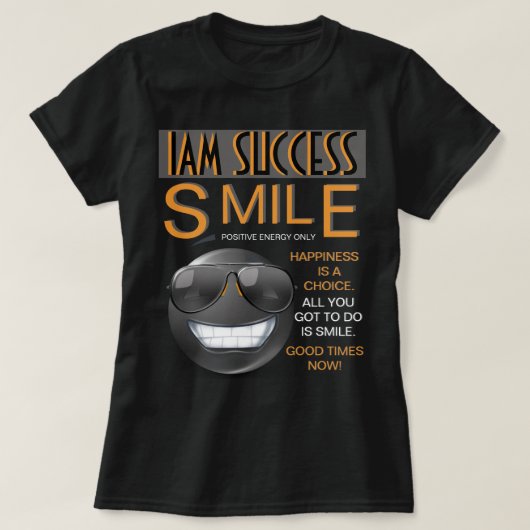 T-SHIRT SOURIRE (Design devant)