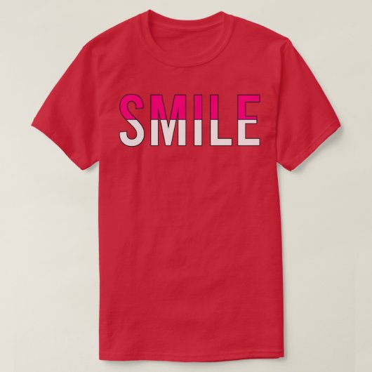 T-shirt Sourire 3 (Design devant)