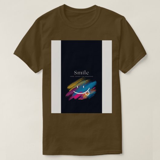 T-shirt Sourire 4 (Design devant)