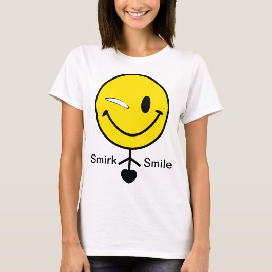 T-shirt Sourire aux sourires (Devant)