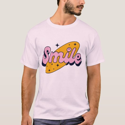 T-shirt Sourire brillant (Devant)