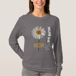 T-shirt Sourire Daisy Nurse Cadeau