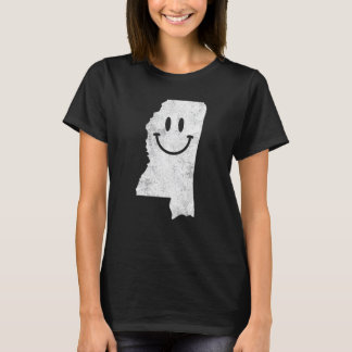 T-shirt Sourire Dans Ms U2013 Mississippi Joyeux Visage