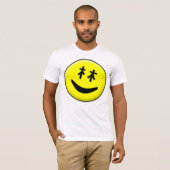 T-shirt sourire de 林 (Ling) (Devant entier)