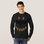 T-shirt Sourire de bière (Devant entier)
