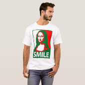 T-shirt Sourire de Mona Lisa (Devant entier)