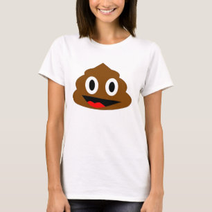 T-shirt sourire de poo