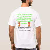 T-shirt Sourire en tant que mécanisme d'adaptation (Dos)