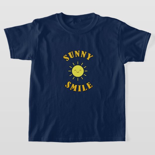 T-shirt Sourire Ensoleillé (Poser)