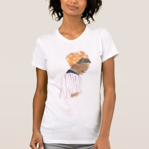 T-shirt Sourire fort et beau de femme
