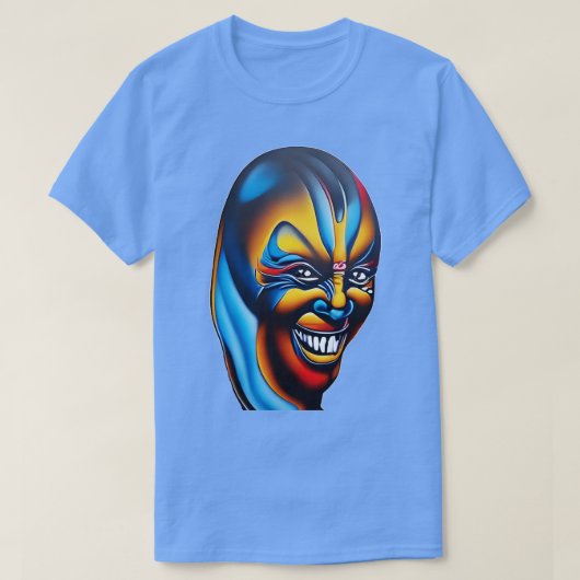 T-shirt sourire fou (Design devant)