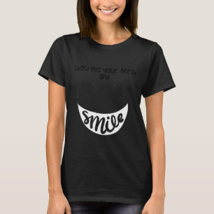 T-shirt sourire heureux