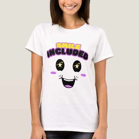 T-Shirt Sourire Inclus (Devant)