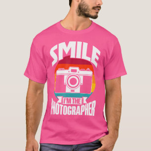 T-shirt Sourire JE Suis Le Photographe Photographes Appare