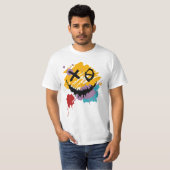 T-shirt Sourire maléfique (Devant entier)