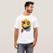 T-shirt Sourire maléfique (Devant entier)