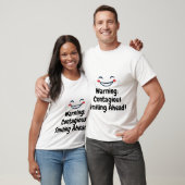 T-shirt Sourire Minimaliste Joyeux (Unisexe)