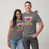 T-shirt sourire pastèque drôle (Unisexe)