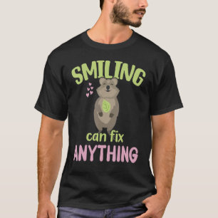 T-shirt Sourire peut réparer Tout Quokka souriant