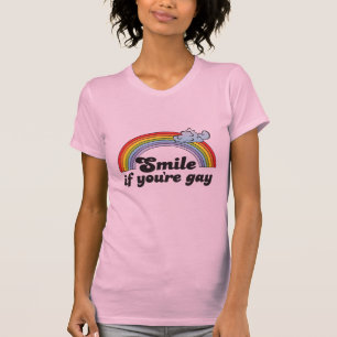 T-shirt SOURIRE SI VOUS êtes GAIS