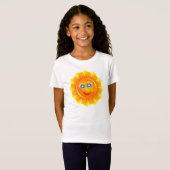 T-Shirt Sourire Soleil (Devant entier)