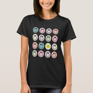T-shirt Sourires Avant Et Arrière Femmes Unisex Pul