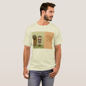 T-shirt sourires de bibliothécaire (Devant entier)