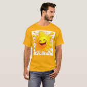 T-shirt Sourires de Soleil : Explosion de Joie (Devant entier)