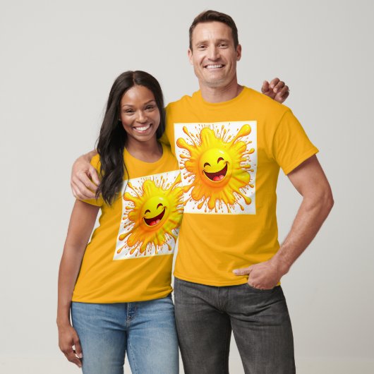 T-shirt Sourires de Soleil : Explosion de Joie (Unisexe)