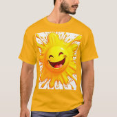 T-shirt Sourires de soleil : Explosion de joie (Devant)