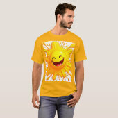 T-shirt Sourires de soleil : Explosion de joie (Devant entier)