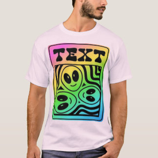 T-shirt Sourires d'espace déformé