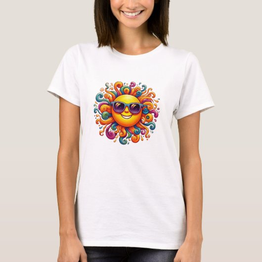 T-shirt Sourires ensoleillés (Devant)