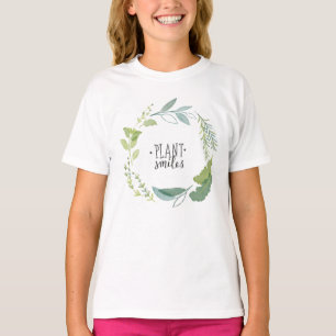 T-shirt Sourires fins d'usine des herbes II