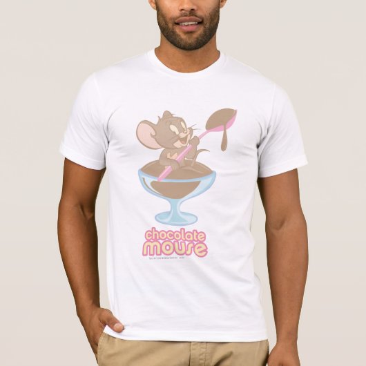 T-shirt Souris au chocolat Jerry (Devant)