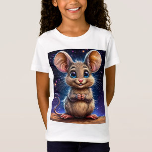 T-Shirt Souris Carton mignonne