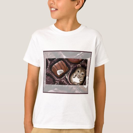 T-shirt Souris dans la boîte à chocolat (Devant)