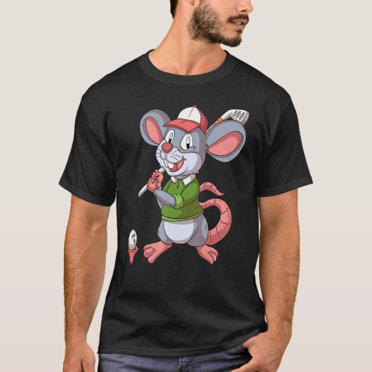 T-shirt Souris de golf (Devant)