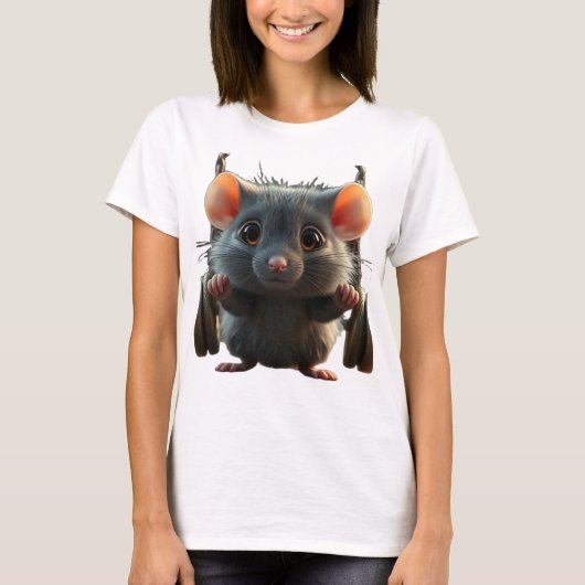 T-shirt Souris de gym (Devant)