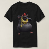 T-shirt Souris de mème au fromage Biggie (Design devant)