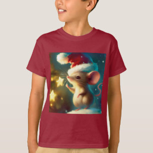 T-shirt Souris de Noël 1