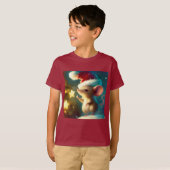 T-shirt Souris de Noël 1 (Devant entier)