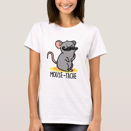 T-shirt Souris Drôle Mouse Pun (Devant)