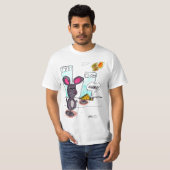 T-shirt Souris et fromage de Caydie Harrington (Devant entier)