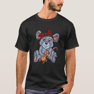 T-shirt Souris Femmes Hommes Enfants Souris Rat Petite Sou