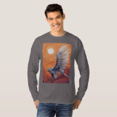 T-shirt Souris Majestic : Aigle Vision Tee (Devant entier)