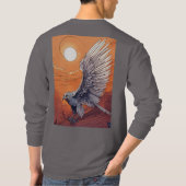 T-shirt Souris Majestic : Aigle Vision Tee (Dos)