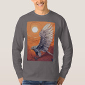 T-shirt Souris Majestic : Aigle Vision Tee (Devant)